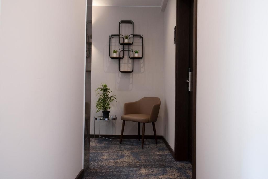 Posezení v ubytování Hotel Premium
