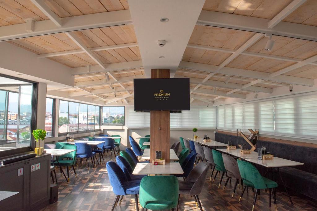 Posezení v ubytování Hotel Premium