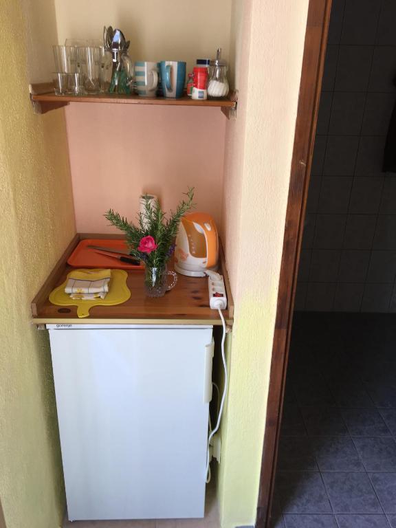 Kuchyňa alebo kuchynka v ubytovaní Apartments Medusa