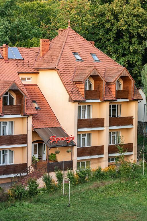 Budova, kde se hotel nachází