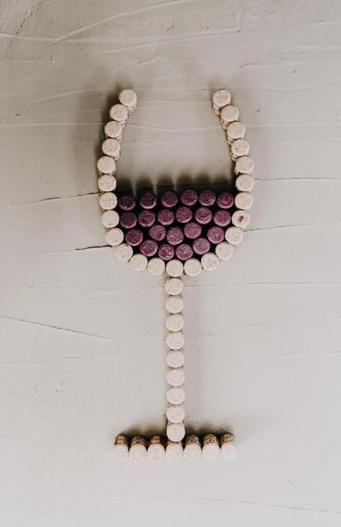 a bunch of beads on a wall at Suite 106 in Vasto