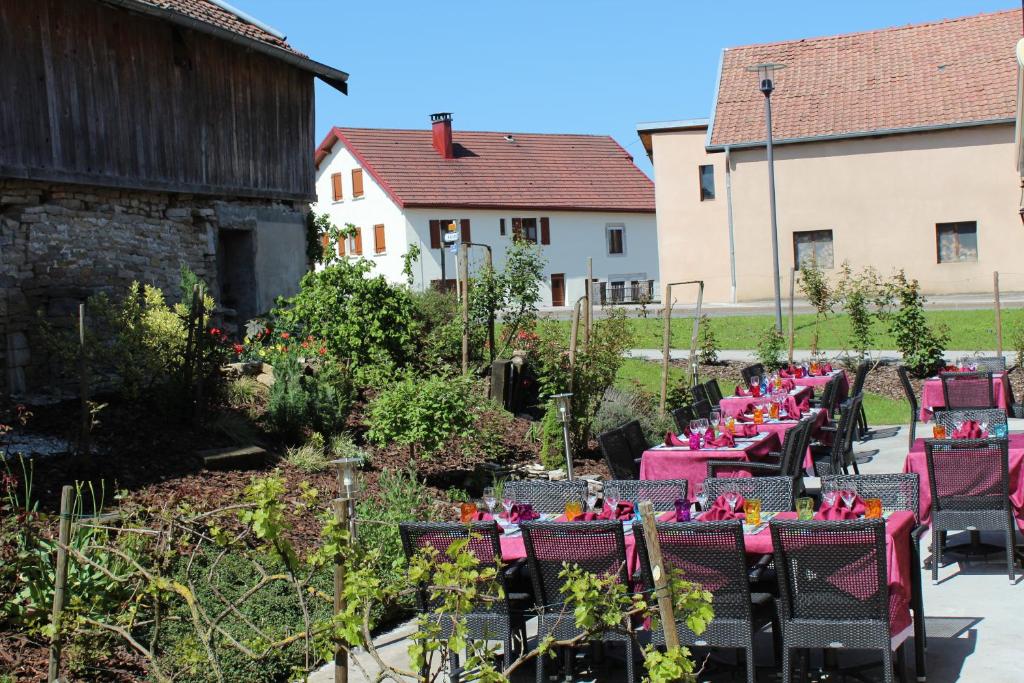 Zahrada ubytování Le Champ des Lys
