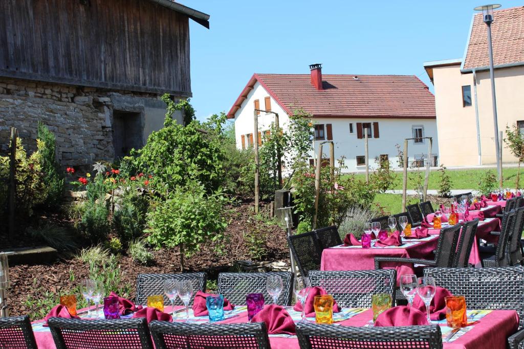 Zahrada ubytování Le Champ des Lys