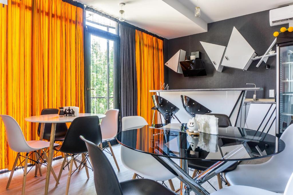 Posezení v ubytování Guesthouse Kado