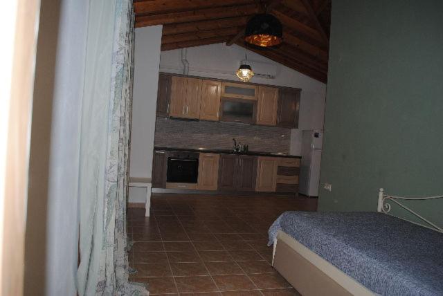 A kitchen or kitchenette at Hotel Zefi