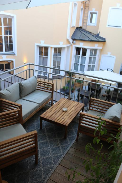 Posezení v ubytování Hotel Fletzinger