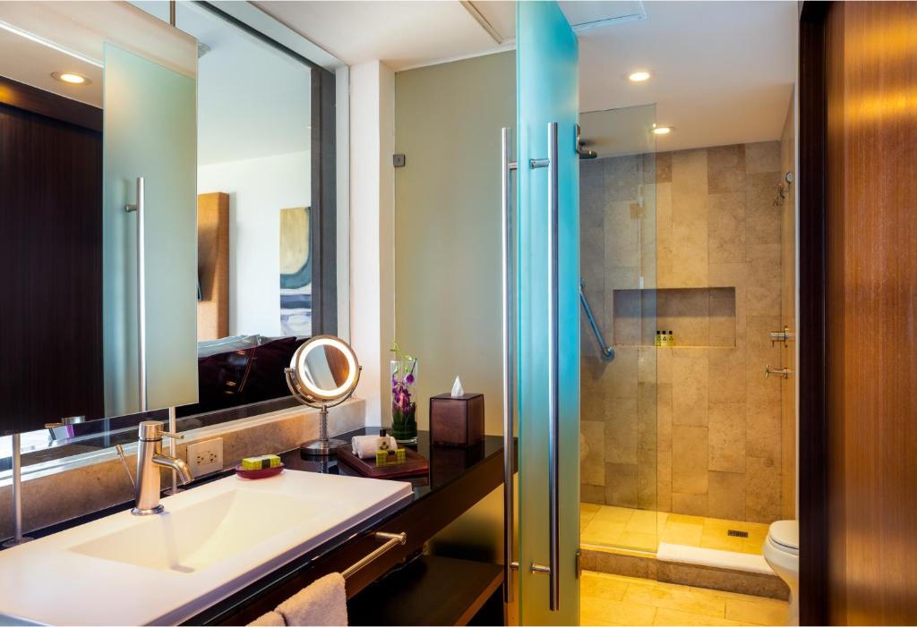 Koupelna v ubytování Presidente InterContinental Cancun Resort