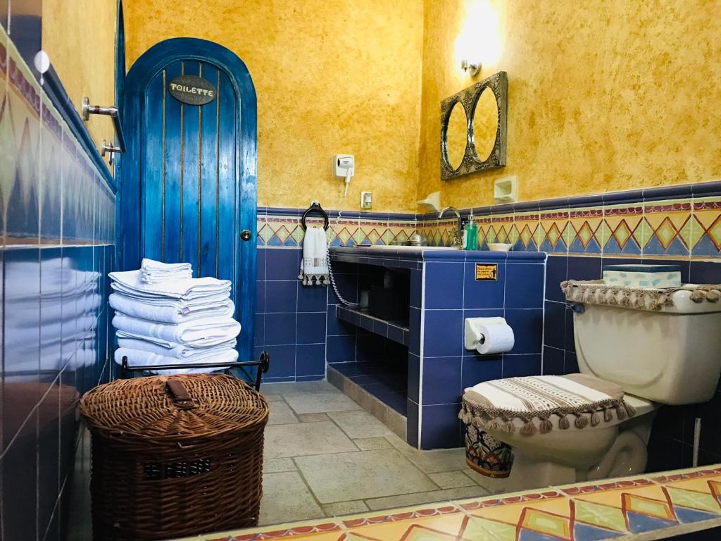Koupelna v ubytování Hacienda Boutique B&B and Spa Solo Adultos