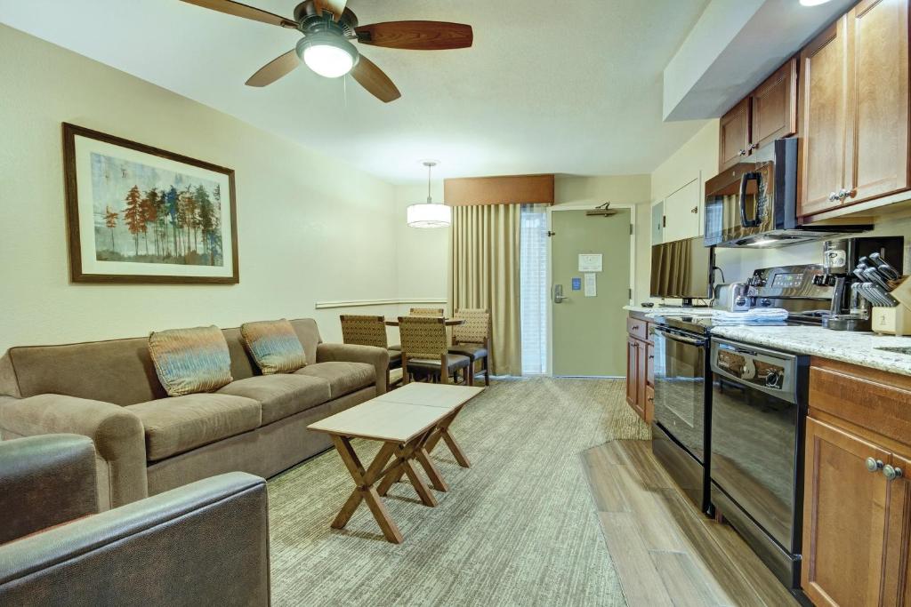 Kuchyň nebo kuchyňský kout v ubytování Club Wyndham Durango