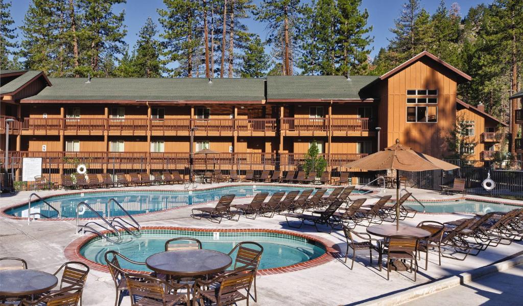 Bazén v ubytování WorldMark South Shore nebo v jeho okolí
