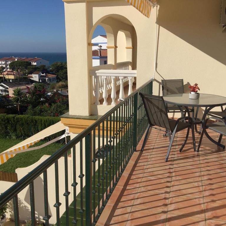 Balkón nebo terasa v ubytování Apartamento con vistas