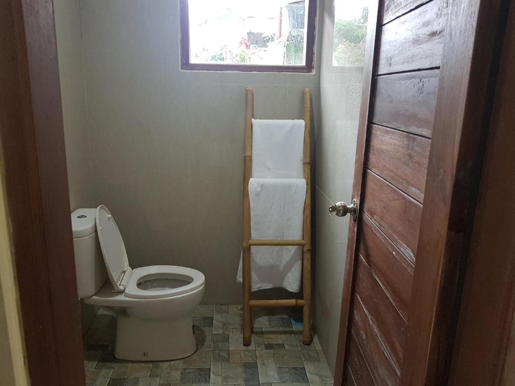 Koupelna v ubytování Gusti Room