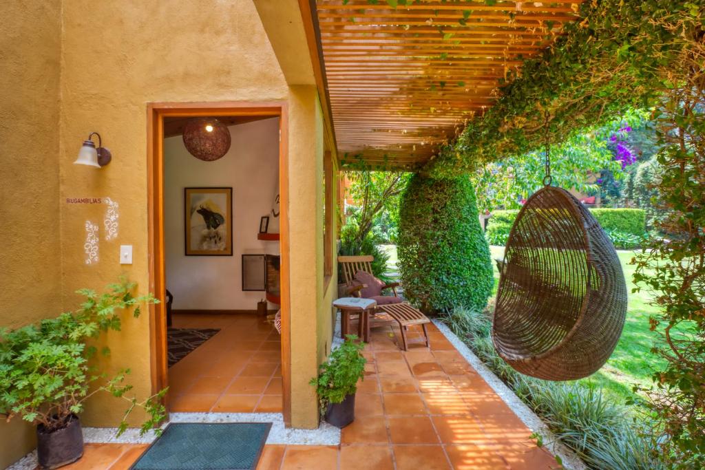 Jardín al aire libre en La Joya del Viento