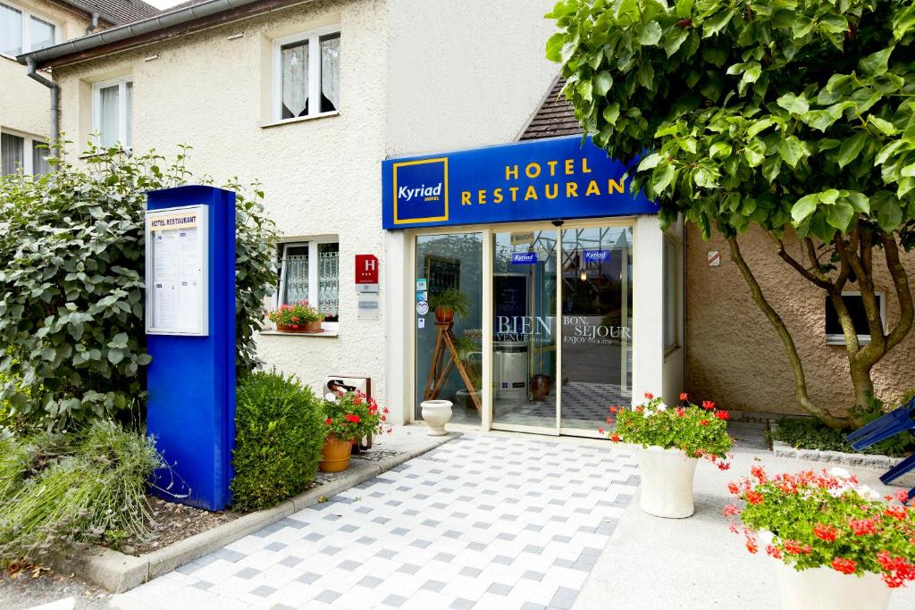 Exteriér nebo vchod ubytování Hôtel Restaurant Kyriad Mulhouse Nord Illzach