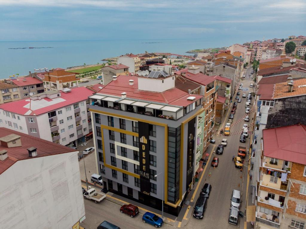 A general view of Trabzon or a view of the city taken from a szállodákat