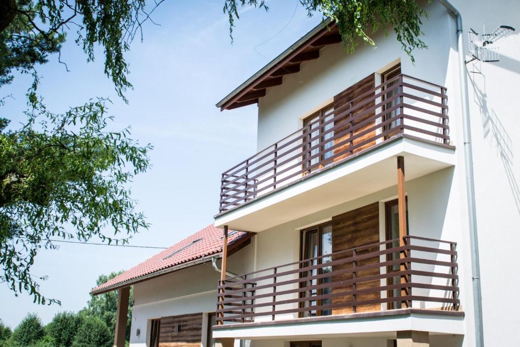 Budova, v ktorej sa ubytovanie bed & breakfast nachádza