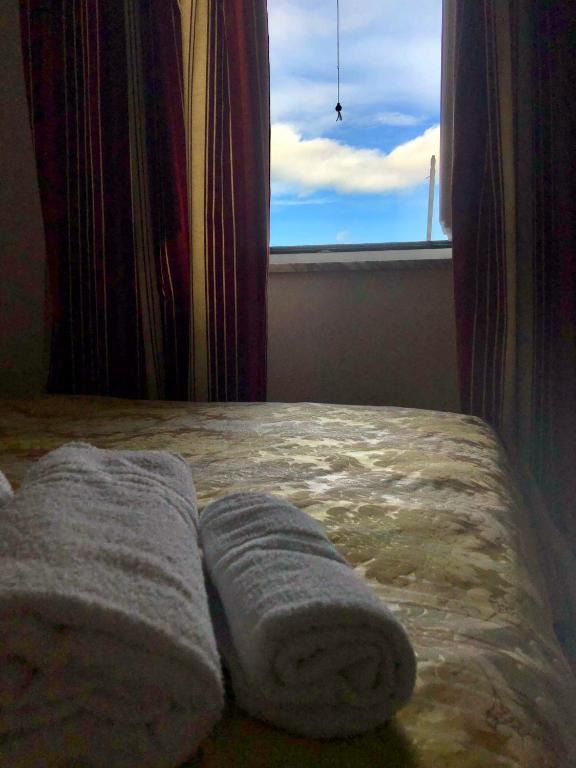 Postel nebo postele na pokoji v ubytování Villa Adele Ponza