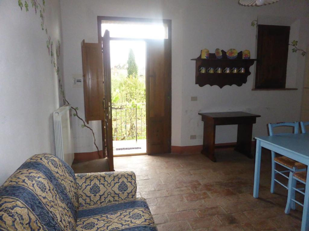 Posezení v ubytování Agriturismo Le Tre Pietre - Podere nel Chianti