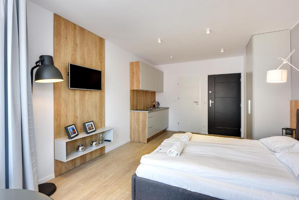 Apartamenty Apartinfo Chmielna Park - Маленькая студия без парковки (2 взрослых)