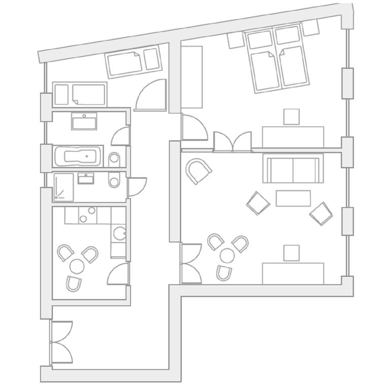 Appartement-Hotel an der Riemergasse - Grande Suite