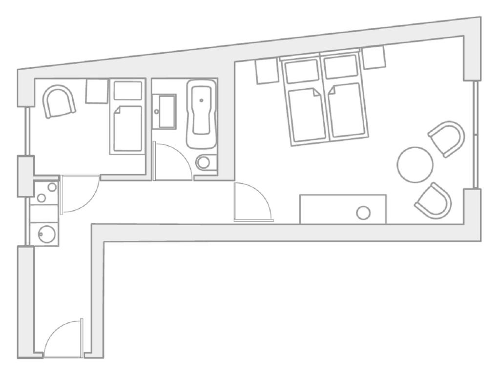 Appartement-Hotel an der Riemergasse - Familienstudio