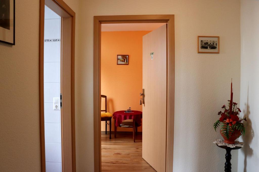 Posezení v ubytování Pension Kuhn