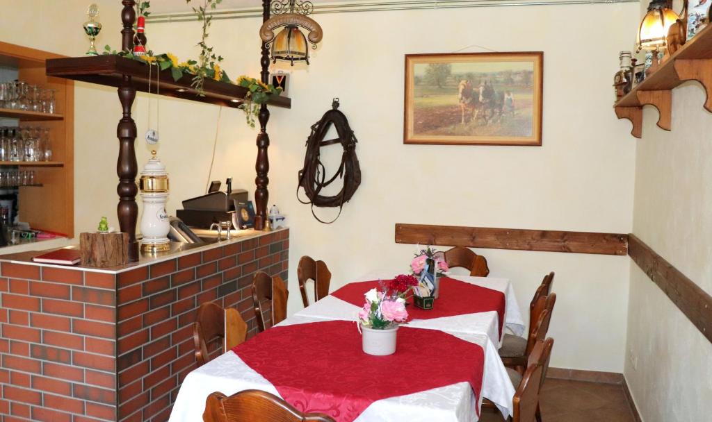 Restaurace v ubytování Pension Kuhn