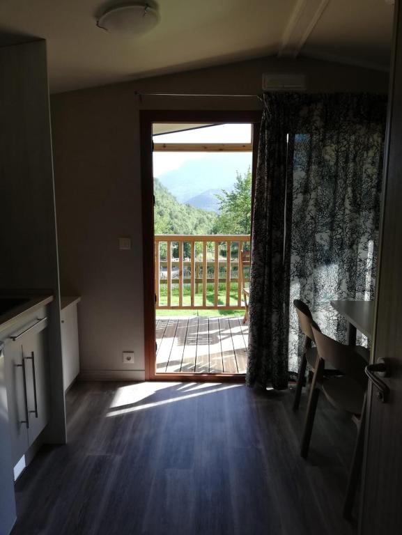 Balkón nebo terasa v ubytování Panticosa Lodge