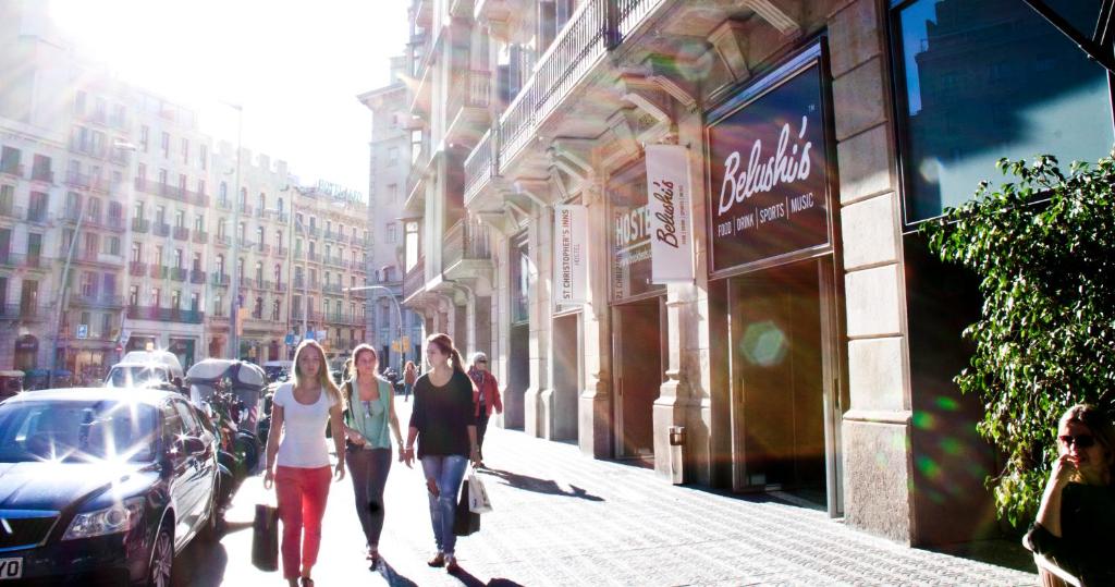Hostia v ubytovaní St Christopher's Inn Barcelona