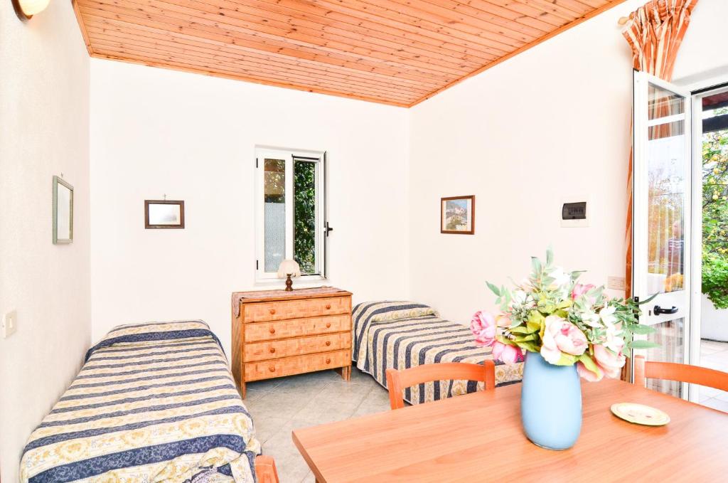 Posezení v ubytování Residence Limoneto Ischia