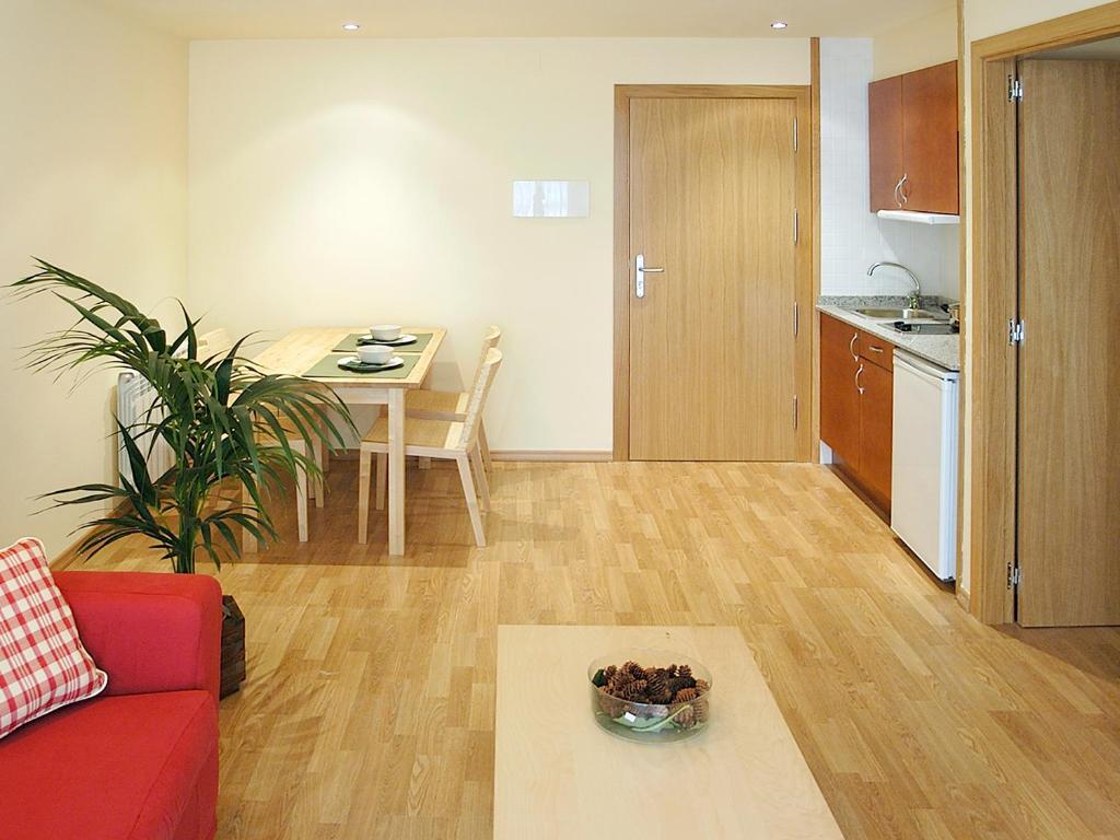 Kuchyňa alebo kuchynka v ubytovaní Aparthotel Nou Vielha