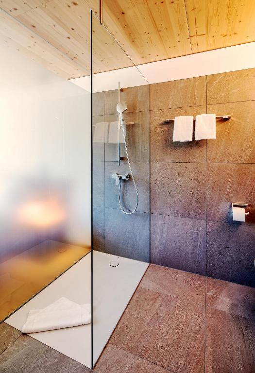 Koupelna v ubytování Hotel Krone