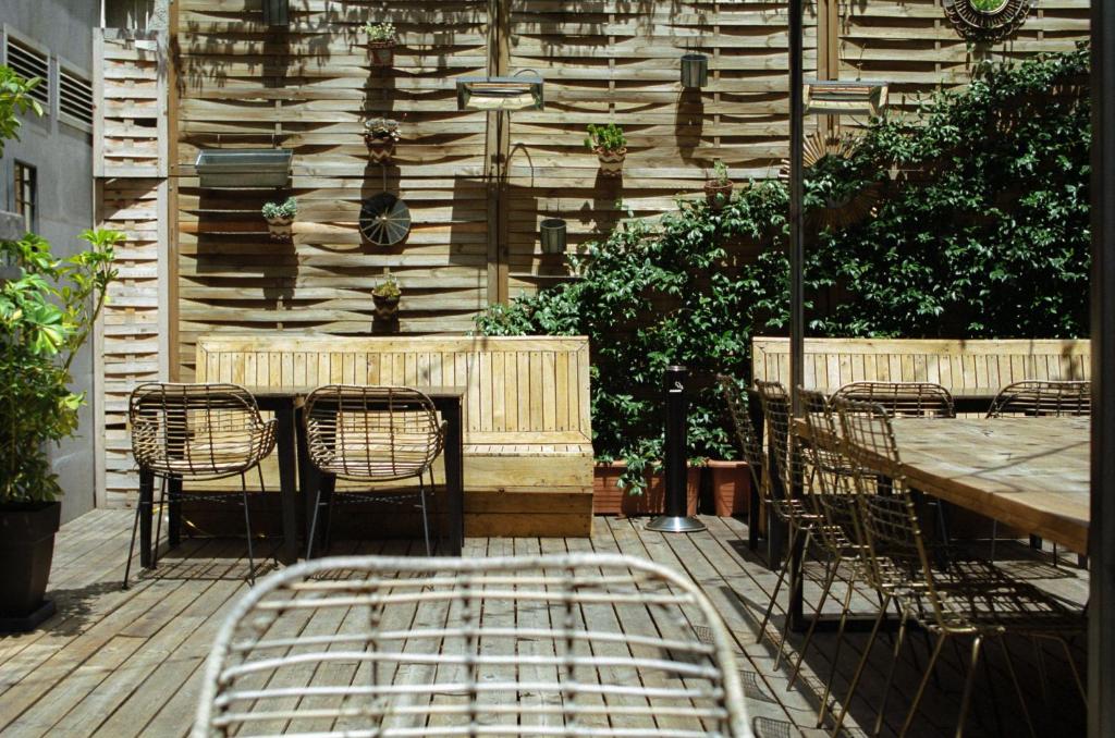 Balkón nebo terasa v ubytování Shota @ Rustaveli Boutique Hotel