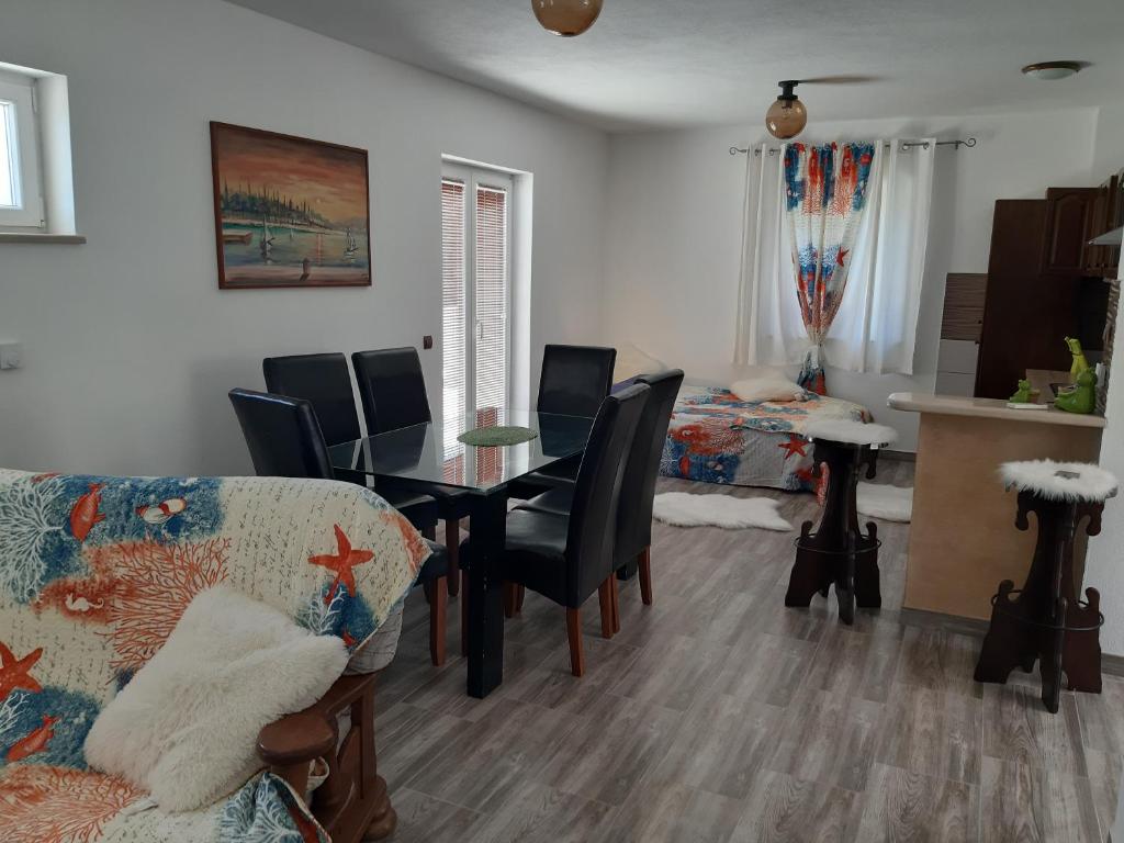 Posezení v ubytování apartman Marina