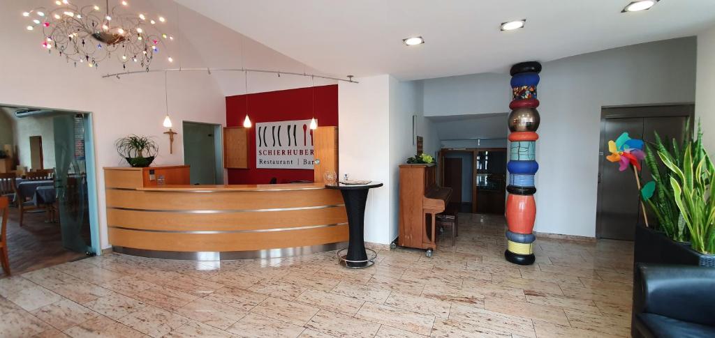Vstupní hala nebo recepce v ubytování Landgasthof Krone