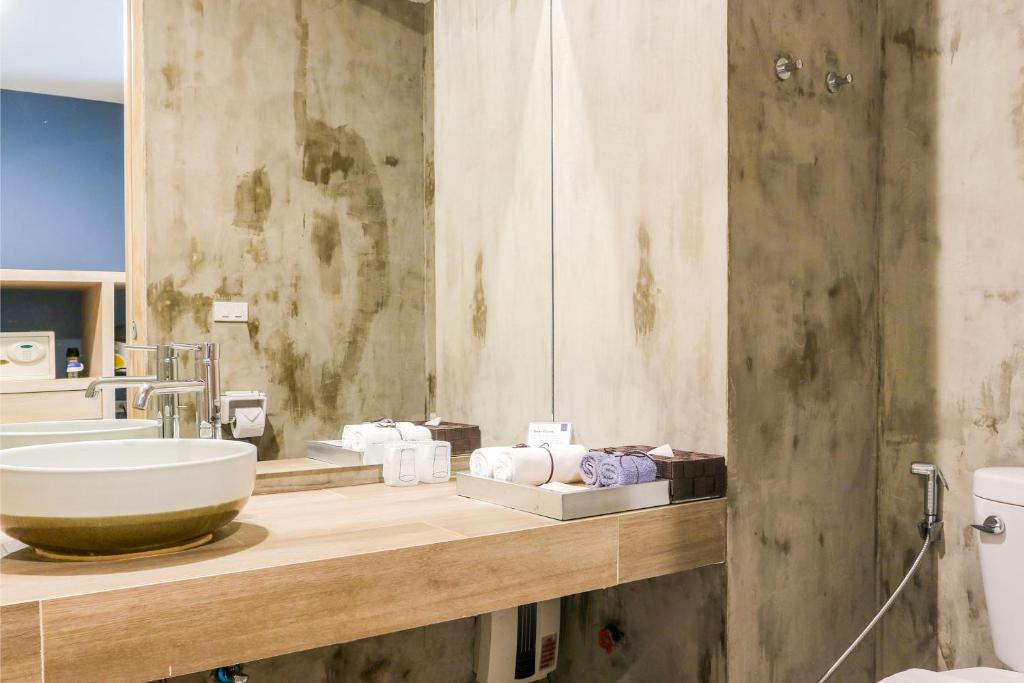 Koupelna v ubytování Ketawa Pet Friendly Hotel