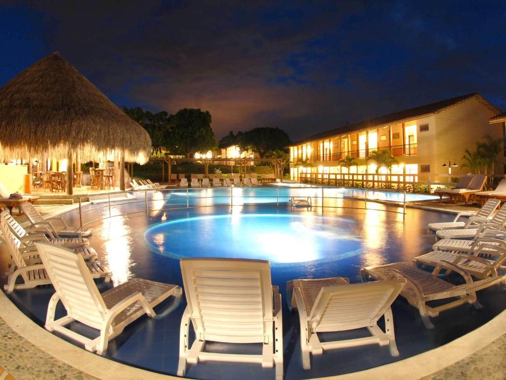 Bazén v ubytování Decameron Panaca - All Inclusive nebo v jeho okolí