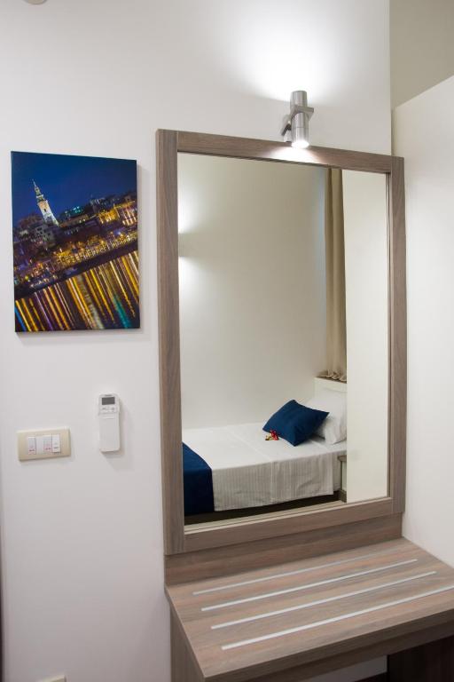 Postel nebo postele na pokoji v ubytování Omia