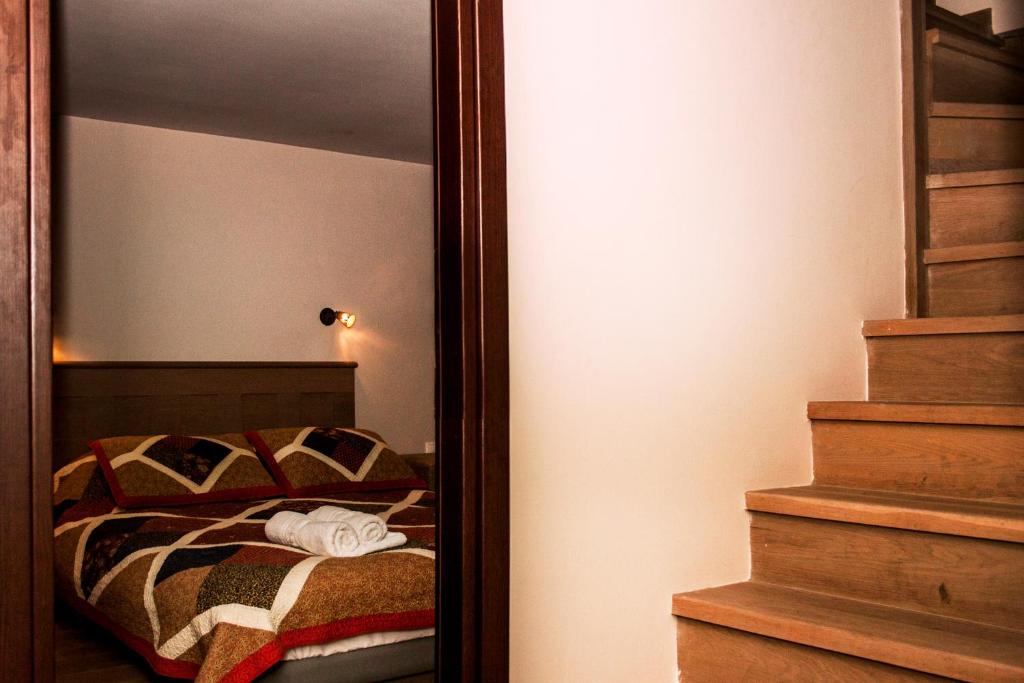 Postel nebo postele na pokoji v ubytování Guesthouse Vasiliki