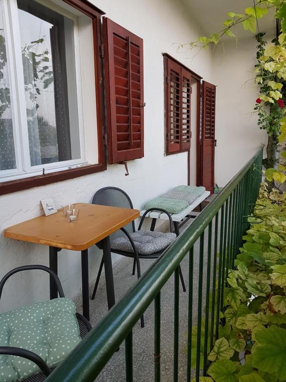 Balkón nebo terasa v ubytování Guesthouse Jet