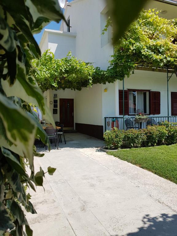 Zahrada ubytování Guesthouse Jet