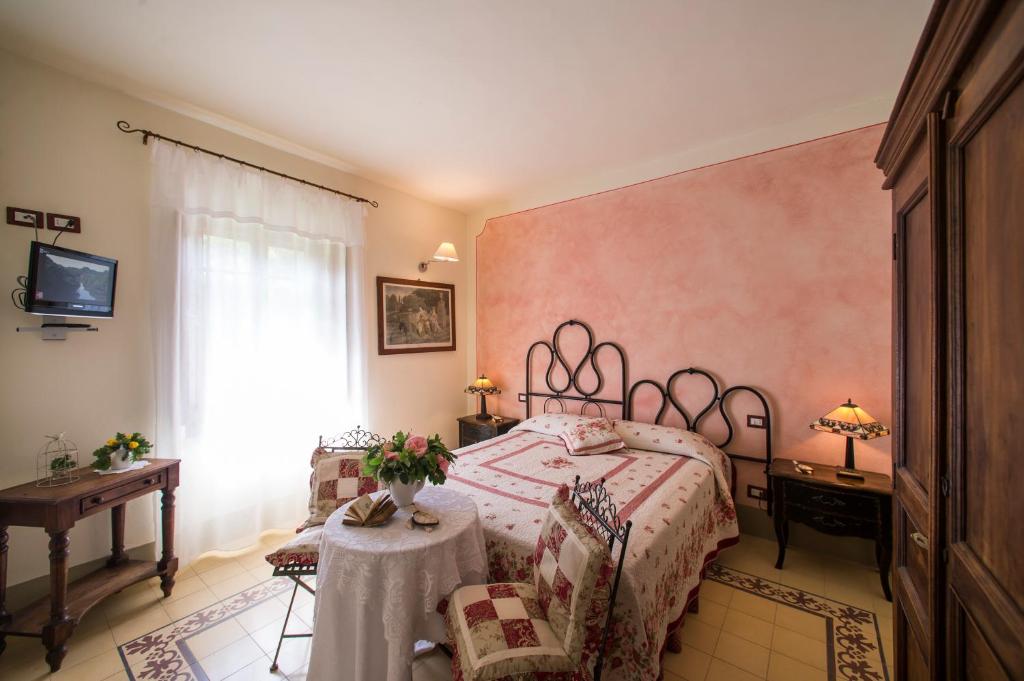 Postel nebo postele na pokoji v ubytování Albergo da Annita - room only