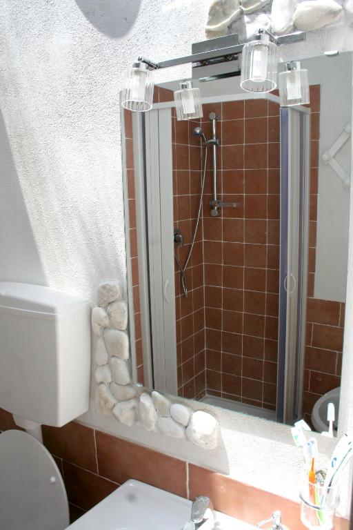 Kúpeľňa v ubytovaní Agriturismo Parco dai Nonni