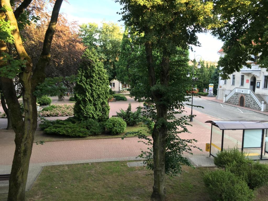 Vonkajšia záhrada v ubytovaní Apartament Nad Jeziorem Czos