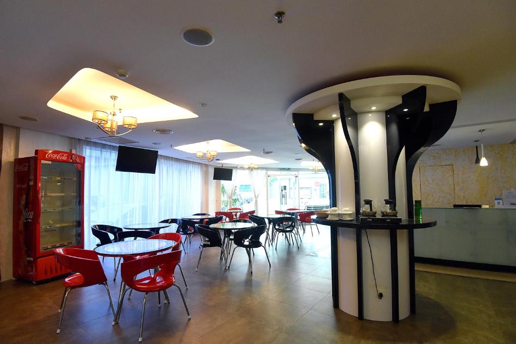 Restaurace v ubytování Jindagu Hotel Ipoh