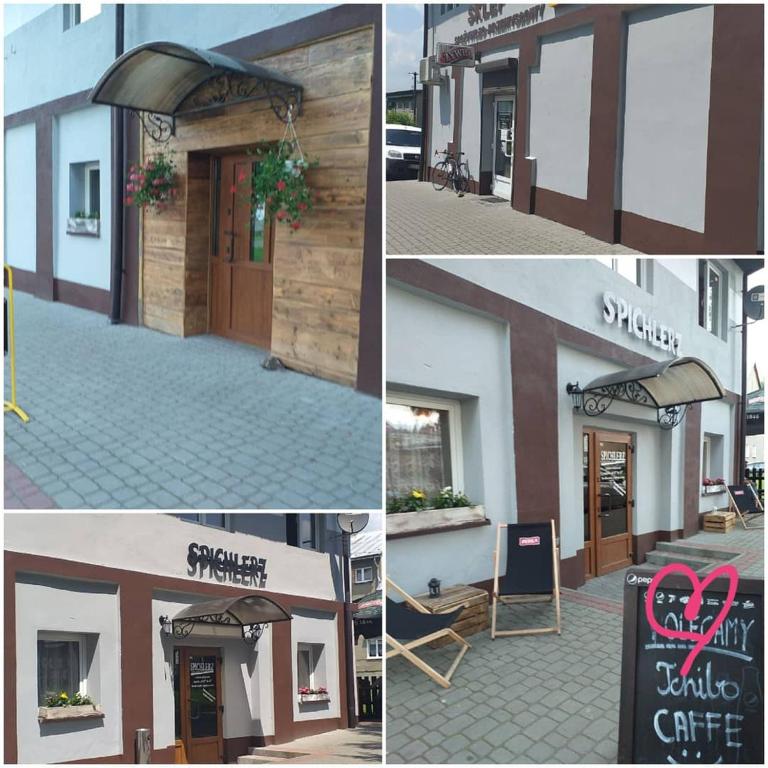 Budova, kde se aparthotel nachází