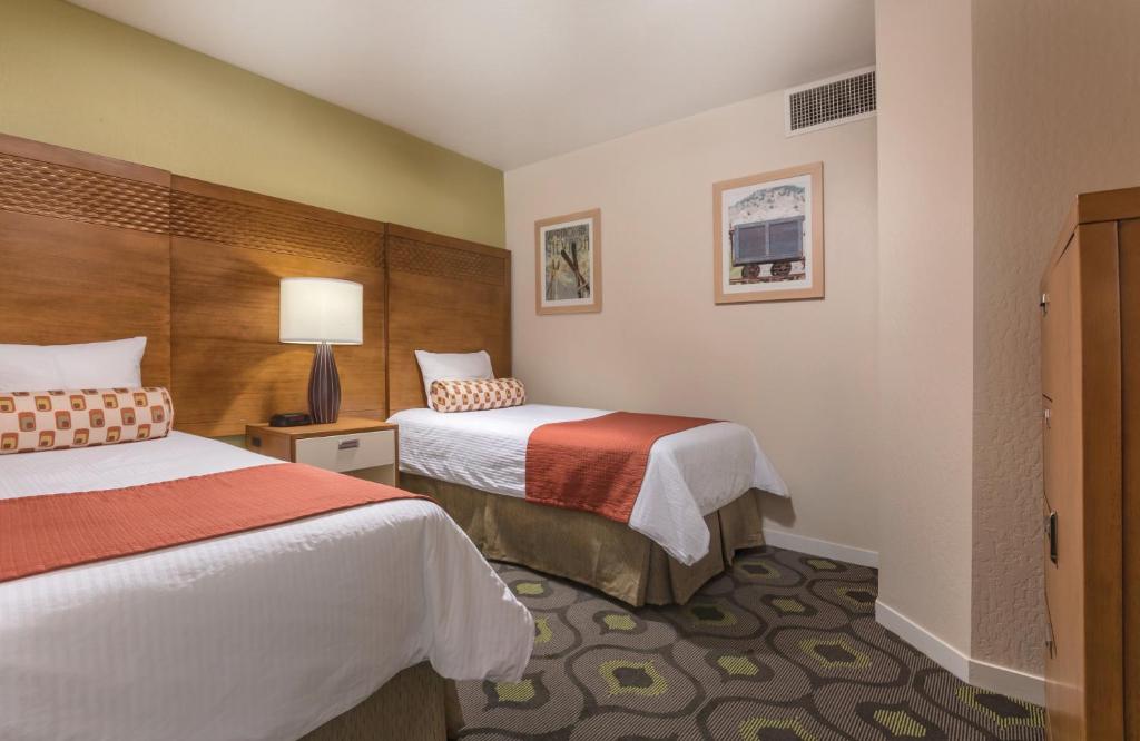 Postel nebo postele na pokoji v ubytování WorldMark Reno