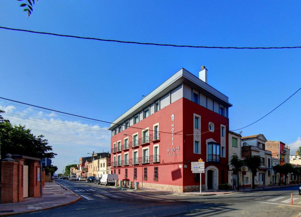 Budova, kde se hotel nachází