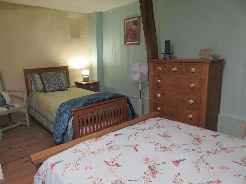 Postel nebo postele na pokoji v ubytování Michouat Chambre D'Hotes