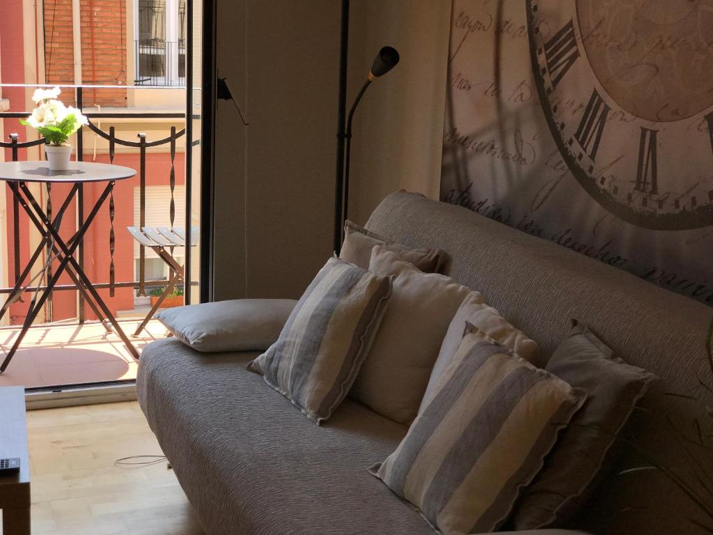 Posezení v ubytování Apartamentos Logroño centro, TIC TAC, wifi